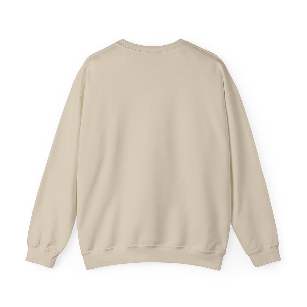 Girl Holding Melon Illustration Crewneck Sweatshirt | Cute Kawaii Fruit Art