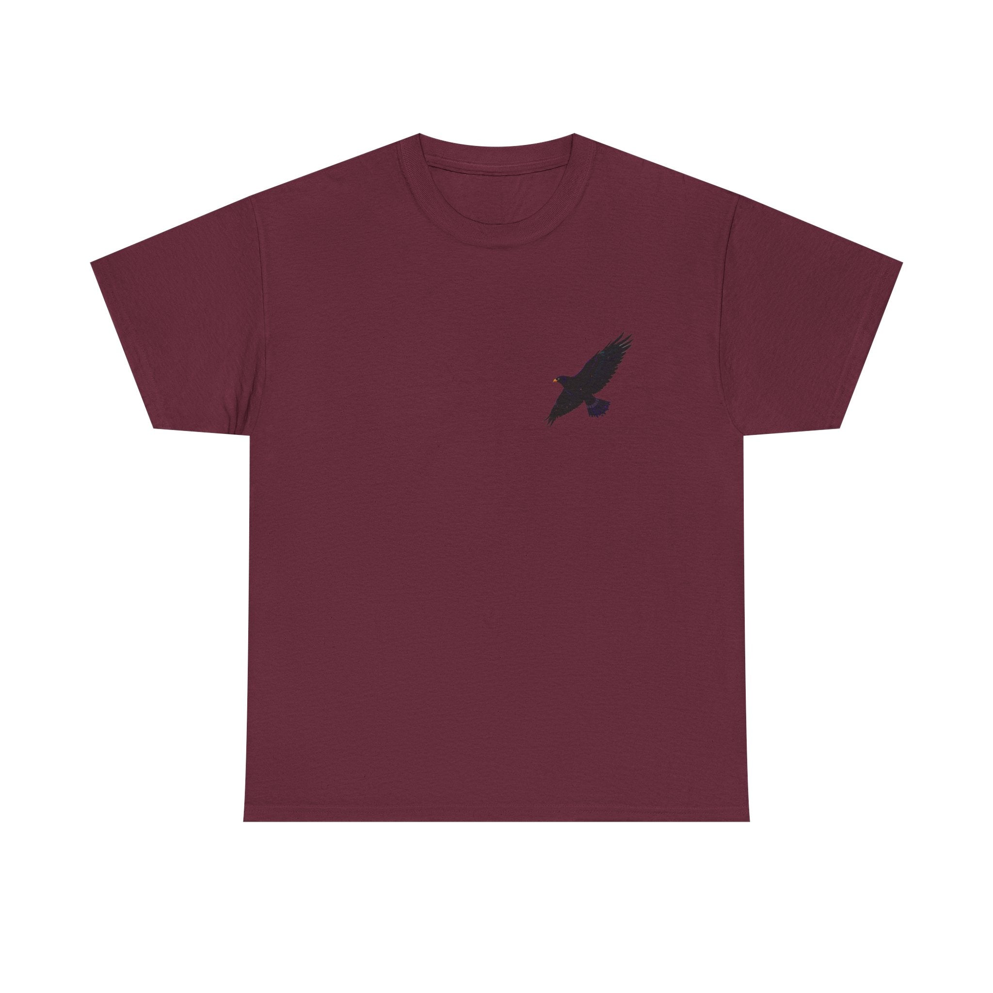 Minimal Astronaut Chest Print T-Shirt | Small Space Helmet Design