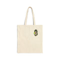 Girl Holding Watermelon Tote Bag | Canvas Grocery Market Bag