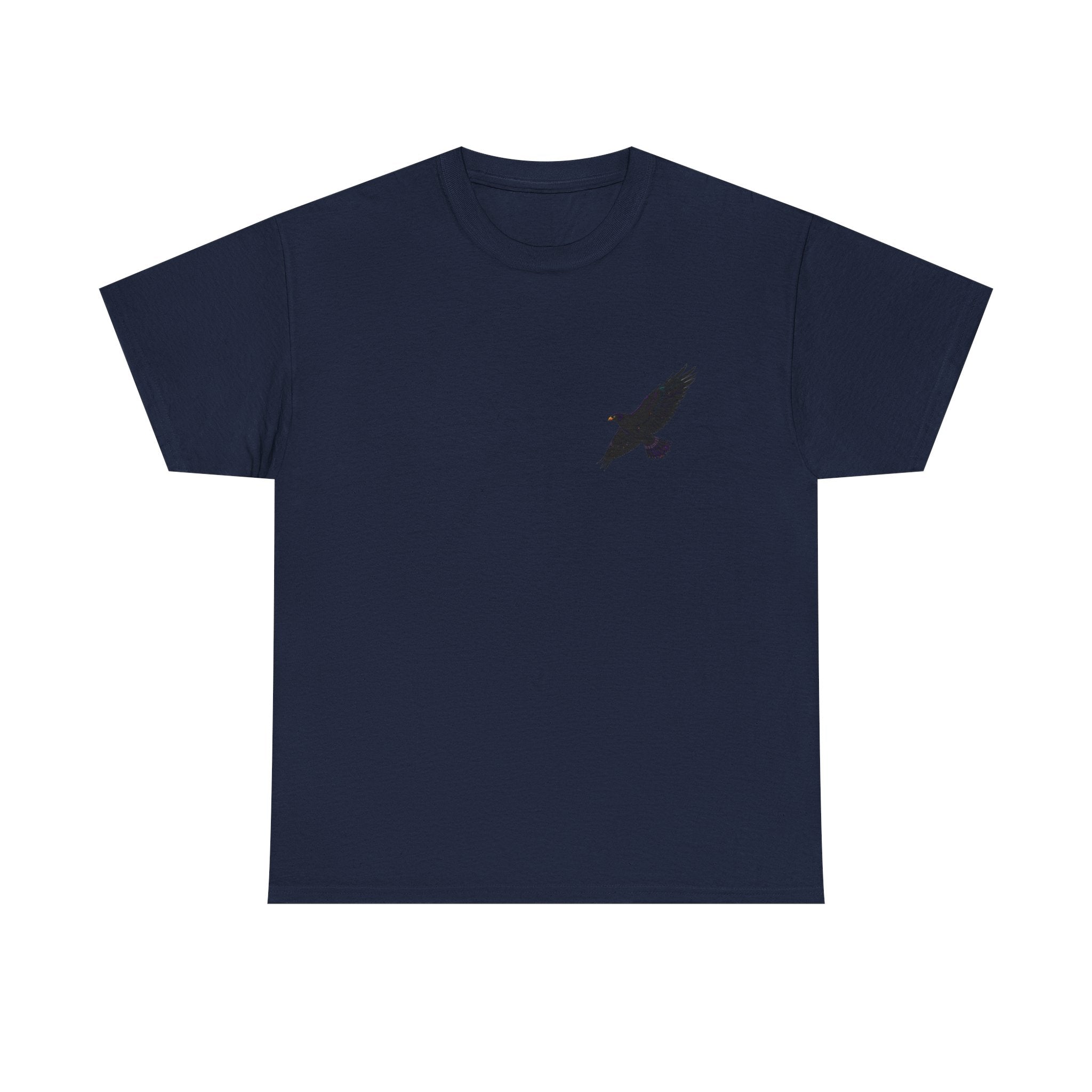 Minimal Astronaut Chest Print T-Shirt | Small Space Helmet Design