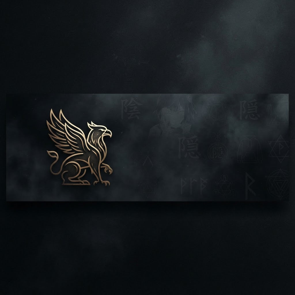 Subtle Threads Design Banner - Gryphon Emblem