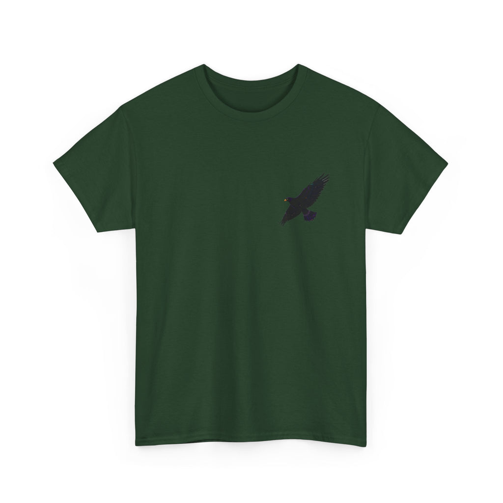 Minimal Astronaut Chest Print T-Shirt | Small Space Helmet Design