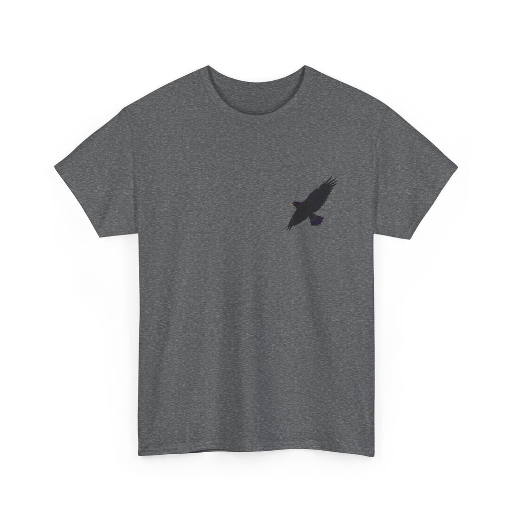 Minimal Astronaut Chest Print T-Shirt | Small Space Helmet Design