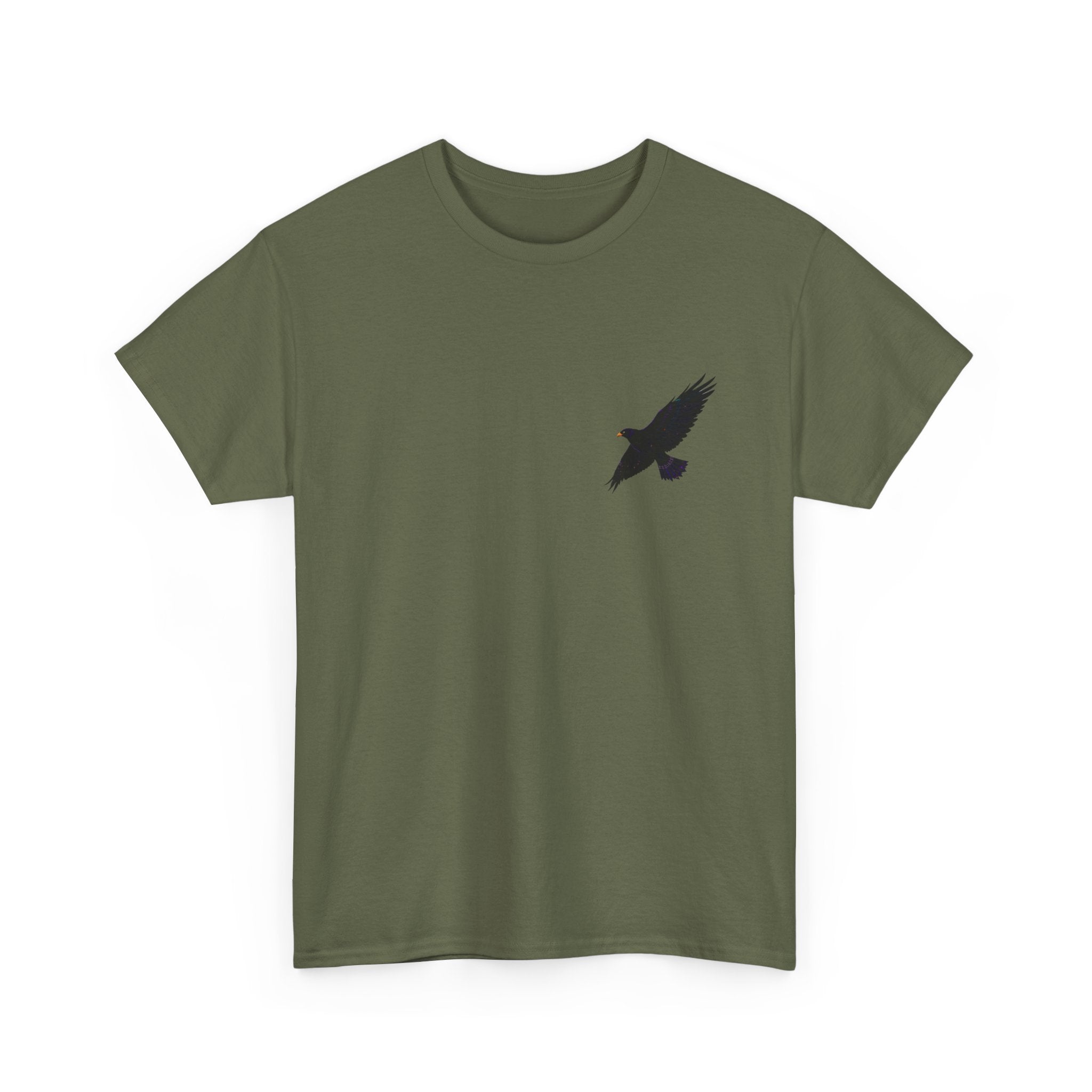 Minimal Astronaut Chest Print T-Shirt | Small Space Helmet Design