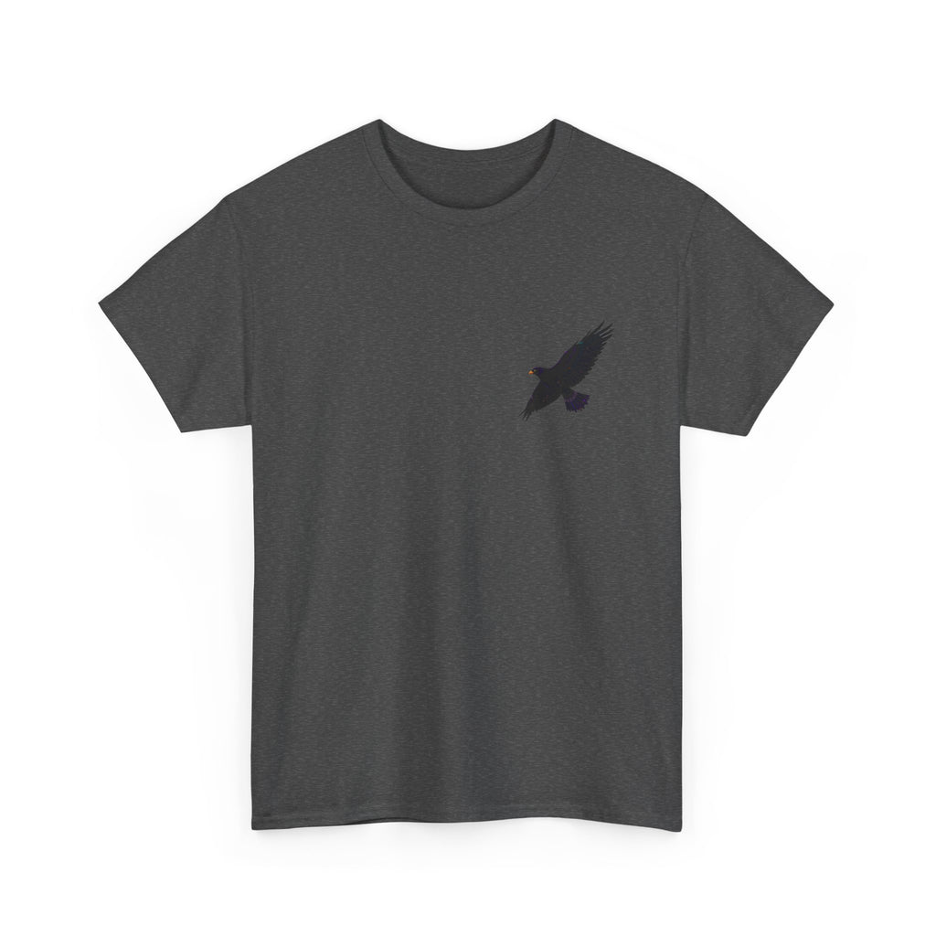 Minimal Astronaut Chest Print T-Shirt | Small Space Helmet Design