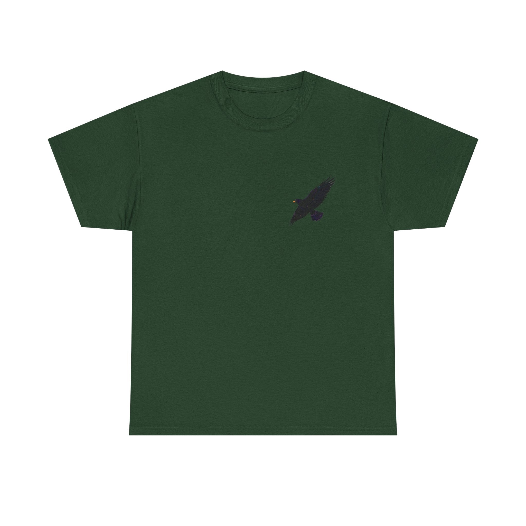 Minimal Astronaut Chest Print T-Shirt | Small Space Helmet Design
