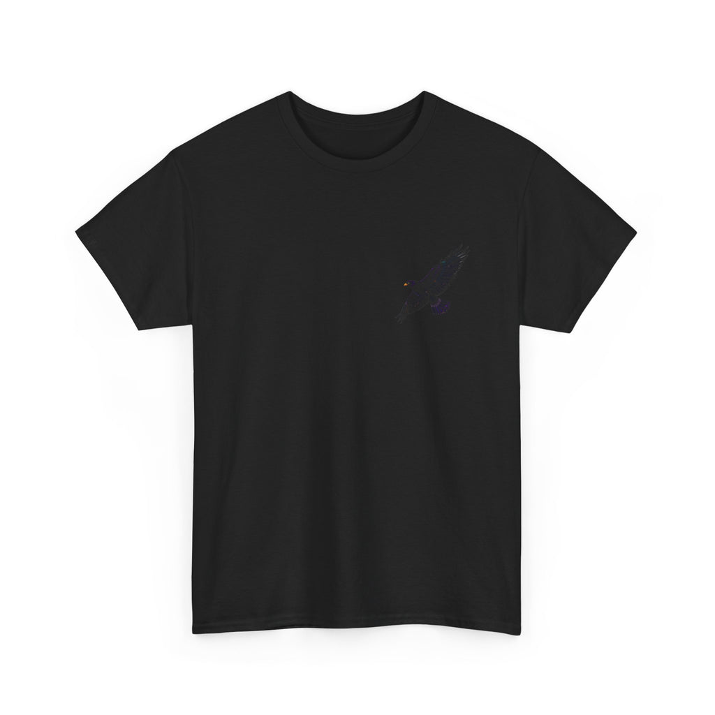 Minimal Astronaut Chest Print T-Shirt | Small Space Helmet Design