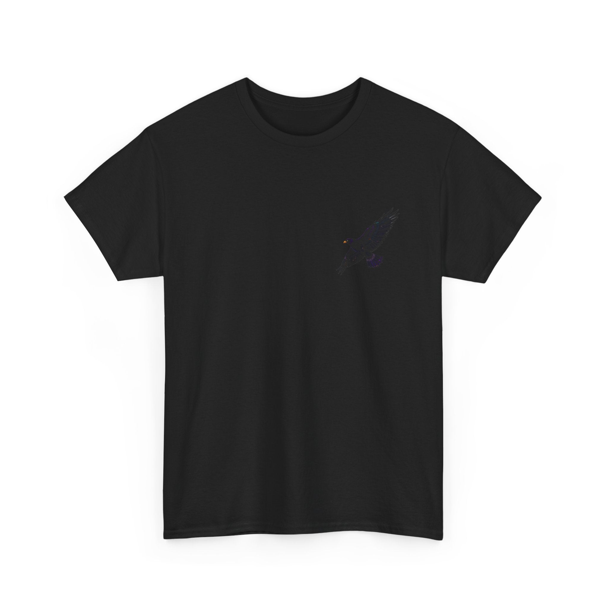 Minimal Astronaut Chest Print T-Shirt | Small Space Helmet Design