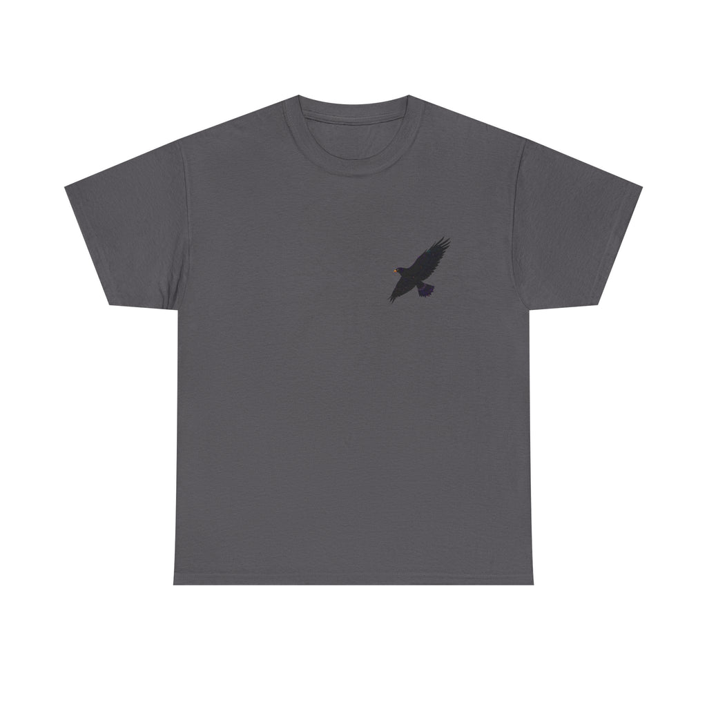 Minimal Astronaut Chest Print T-Shirt | Small Space Helmet Design