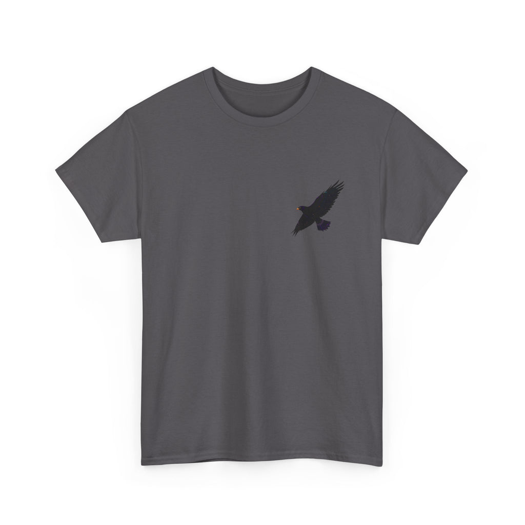 Minimal Astronaut Chest Print T-Shirt | Small Space Helmet Design